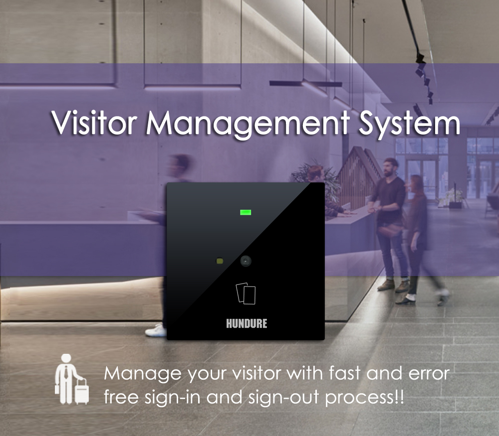 Hundure訪問者管理システム 1 visitor 1