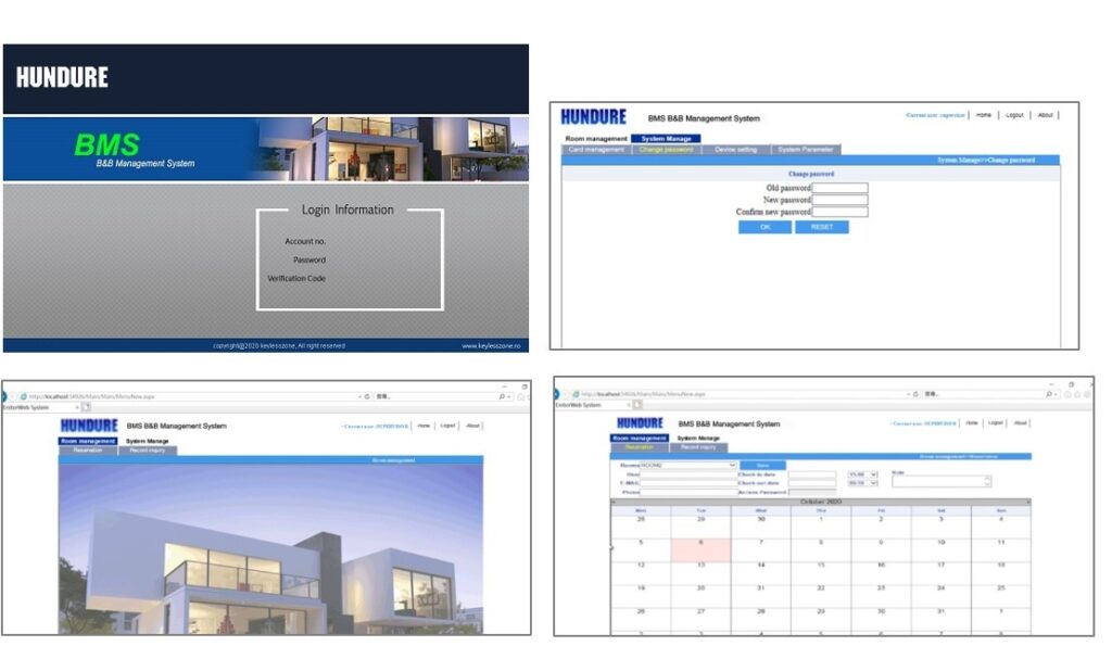Hundure Access Control Solution for Bed and Breakfast 5 BB 2