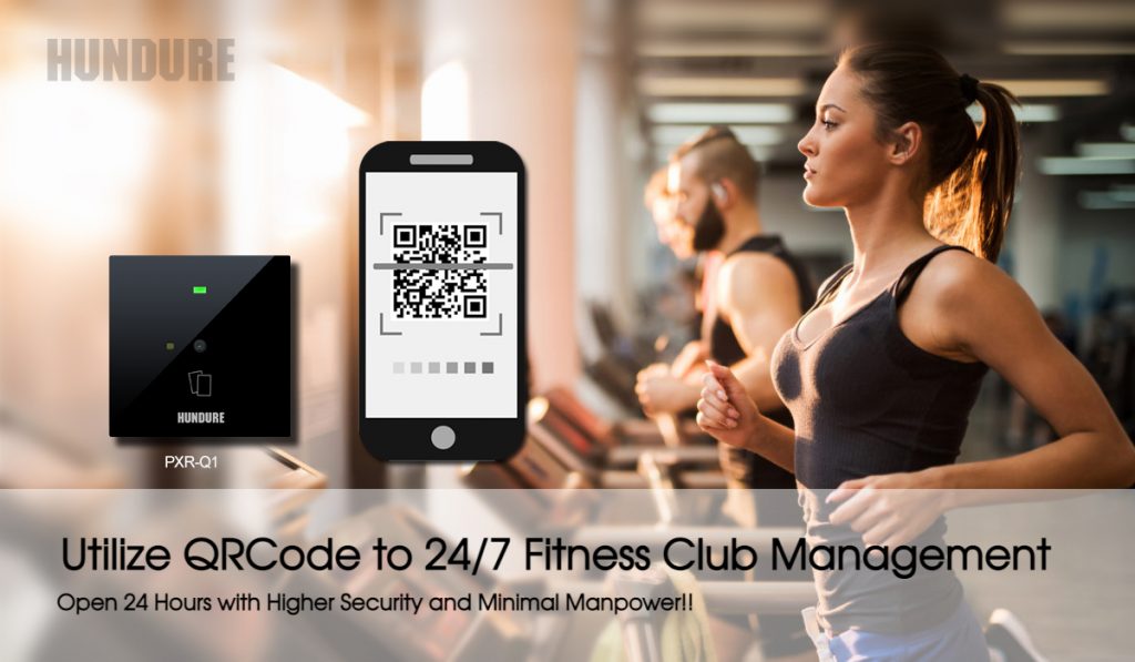24時間年中無休のフィットネスクラブ管理のためのHundure QRコードアクセス制御ソリューション 1 Fitness Club EN 01